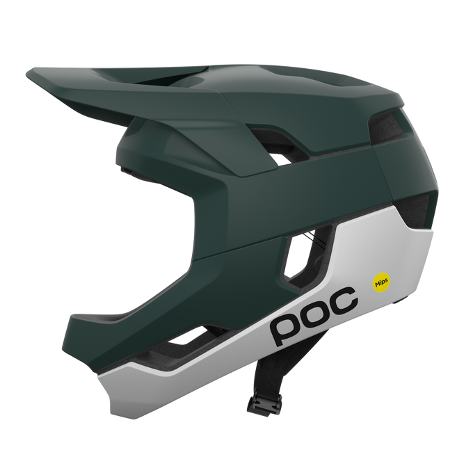 Fahrradhelm POC Otocon Race MIPS Pargasite Green Matt/Hydrogen White Matt 2025