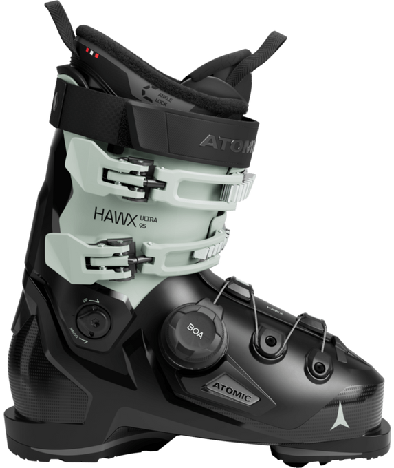 Skischuhe Atomic Hawx Ultra 95 BOA W Black/Sage - 2025/26
