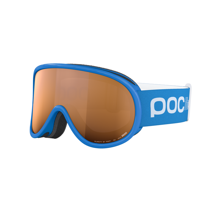 Brille POC Pocito Retina Fluorescent Blue/Partly Sunny Light Orange - 2025/26