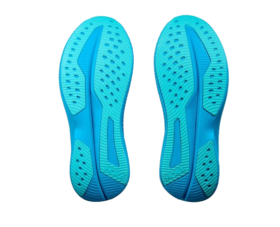 Men shoes Hoka Mach 6 White/Skyward Blue