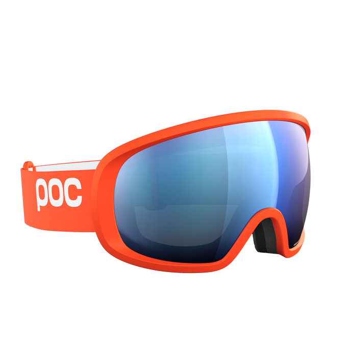 Skibrille POC Fovea Zink Orange/Partly Sunny Blue - 2025/26
