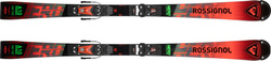 Skis Rossignol Hero Athlete SL PRO 128-149 R21 + NX 7 GW B73 Black Hot Red - 2025/26