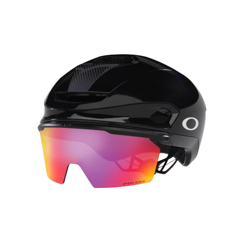 Fahrradhelm Oakley ARO7 Road Black Gloss Ice/Prizm Road