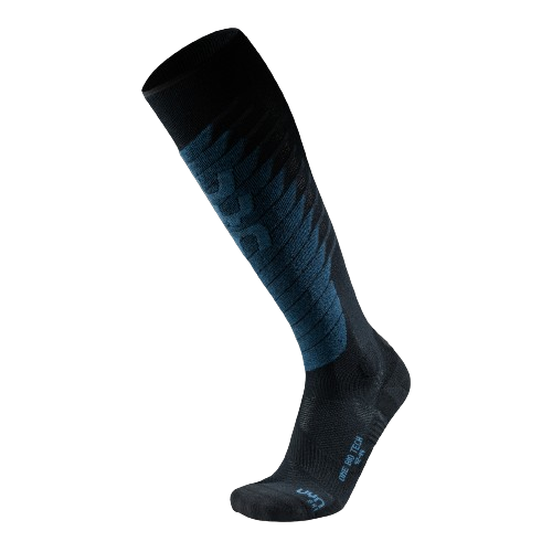 Skisocken UYN Man Ski One Biotech Black/Blue - 2025/26