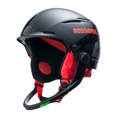 Helmet Rossignol Hero Slalom Impacts Black + Garda - 2025/26