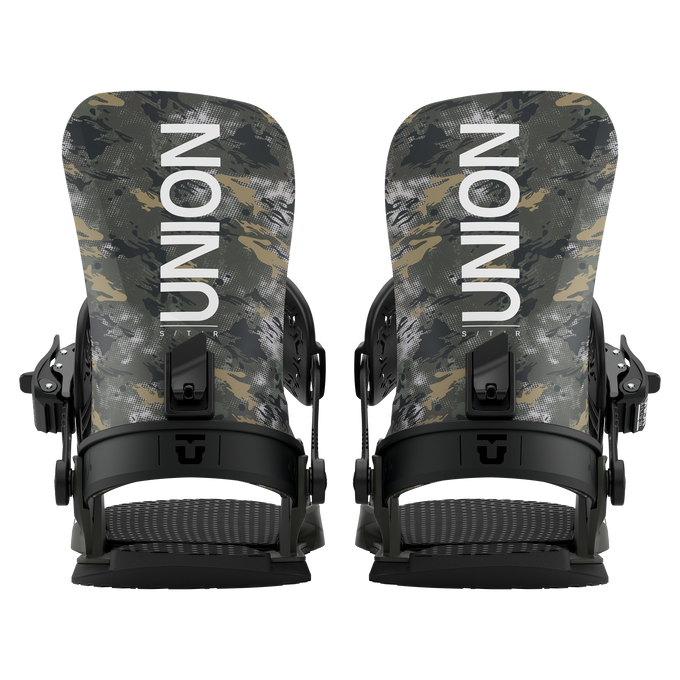 Snowboard Bindings Union STR Camo - 2025/26