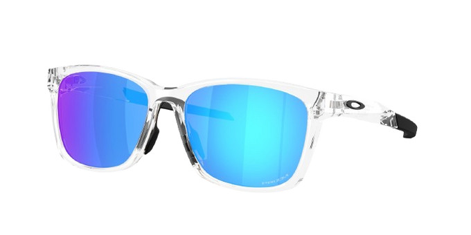 Sonnenbrille Oakley Paracord Polished Clear Frame / Prizm Sapphire Lenses