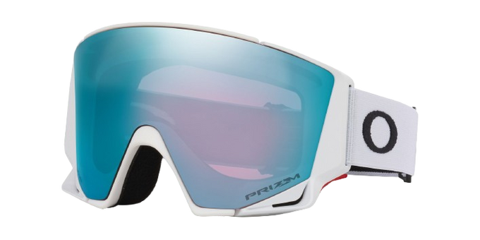Goggles Oakley Flow Scape M Matte White/Prizm Snow Sapphire Iridium + Additional lens Prizm Snow Iced Iridium - 2025/26