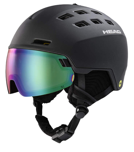 Helm HEAD Radar 5K Photo Mips Black - 2025/26