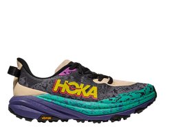 Man Schuhe Hoka Speedgoat 6 Oatmeal/Mountain Iris