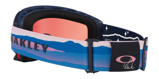 Brille Oakley Flow Scape L Mikaela Shiffrin Signature/Prizm Snow Sapphire Iridium + Additional lens Prizm Snow Iced Iridium - 2025/26