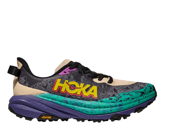 Men shoes Hoka Speedgoat 6 Oatmeal/Mountain Iris
