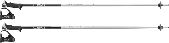 Poles LEKI Stella S White/Dark Anthracite - 2025/26