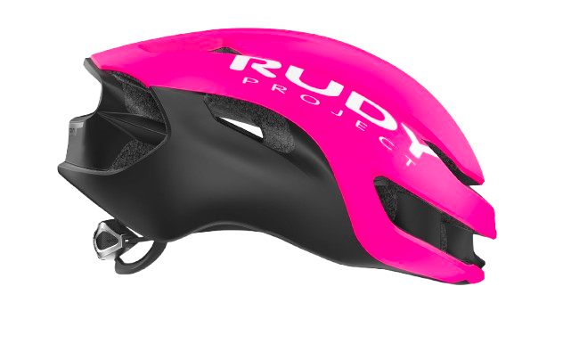 Bike Helmet Rudy Project NYTRON Pink Fluo/Black Matte - 2025