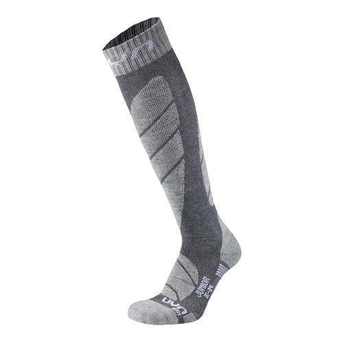 Skisocken UYN Junior Ski Socks Grey - 2025/26