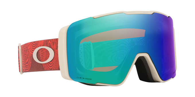 Brille Oakley Line Miner Pro M Matte Hibiskus/Prizm Snow Argon Iridium + Additional lens Prizm Snow Torch Iridium - 2025/26
