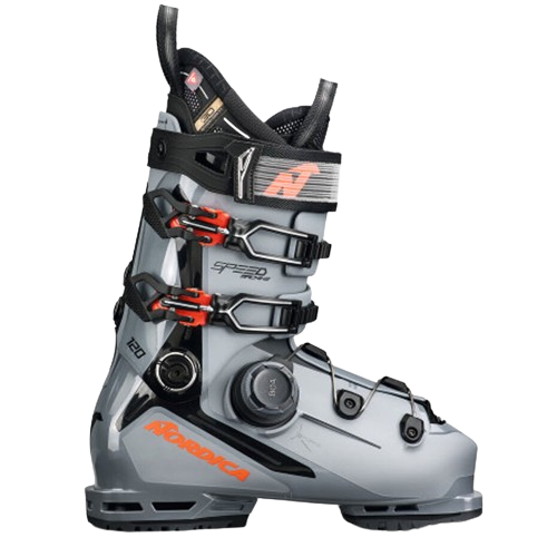 Ski boots Nordica Speedmachine 3 BOA120 GW Grey-Black-Red - 2024/25