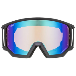 Brille Uvex Athletic CV Black/Matt Blue-Orange - 2023/24