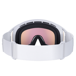 Goggles POC Zonula Hydrogen White/Partly Sunny Orange - 2025/26