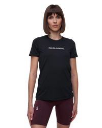 T-shirt On Running RUN ON-T Women Black - 2025