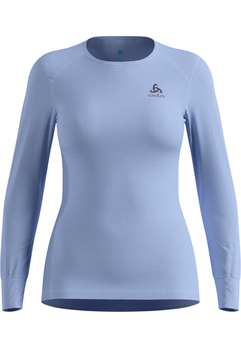 Thermoaktives T-Shirt Odlo Active Warm BL Top Crew Neck L/S Woman Blue Heron - 2025/26