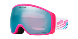 Brille Oakley Flight Tracker M White Bolt Prizm Snow Sapphire Iridium - 2024/25