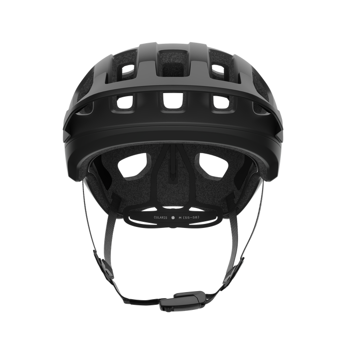 Fahrradhelm POC Cularis Uranium Black Matt/Hydrogen White - 2025