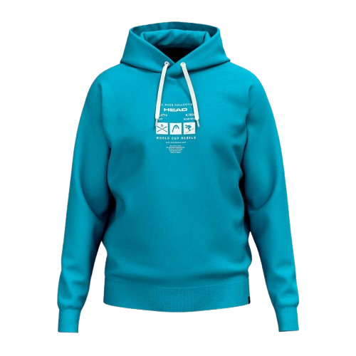HEAD WCR Hoodie Unisex Blue - 2025/26