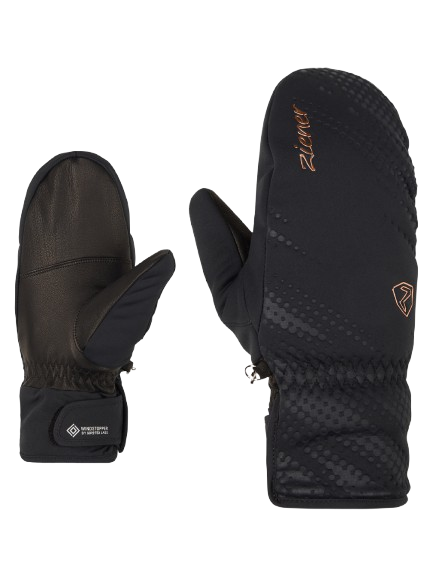Gloves Ziener Karoia-z Ws Pr Mitten Glove Lady Black Rose Metallic - 2025/26