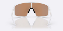Sonnenbrille BLIZ P001 Frame Matte White with N_O_N Coral/Orange Mirror Blue Lenses