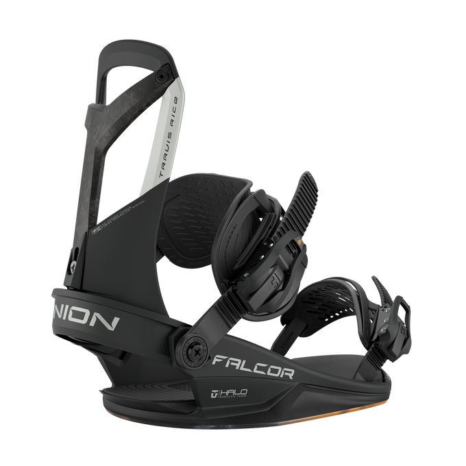 Snowboard Bindings Union Falcor Black - 2025/26