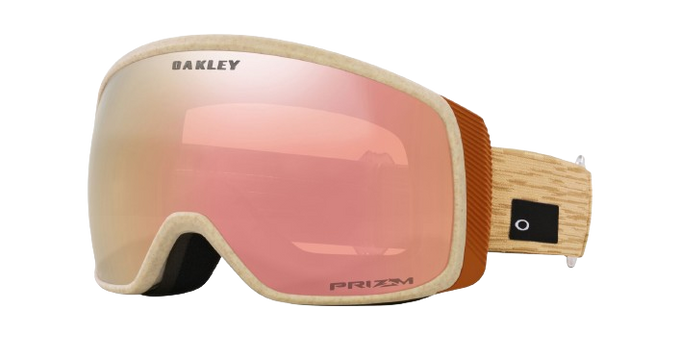 Brille Oakley Flight Tracker M Curry Stone Prizm Snow Rose Gold Iridium - 2024/25