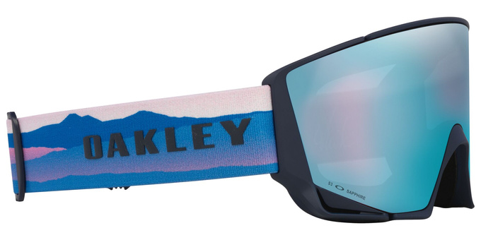 Goggles Oakley Flow Scape L Mikaela Shiffrin Signature/Prizm Snow Sapphire Iridium + Additional lens Prizm Snow Iced Iridium - 2025/26