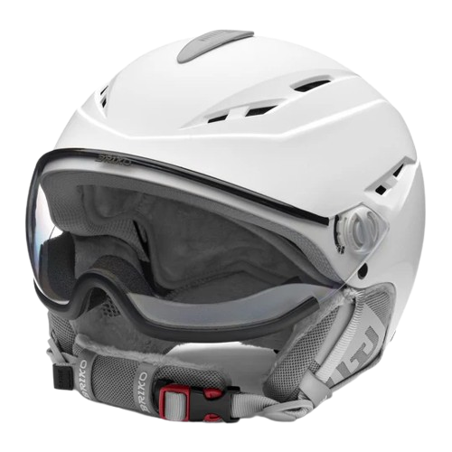 Helm Briko Chione Visor Photo Matt White - 2025/26