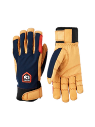 Handschuhe Hestra Ergo Grip Active Navy/Natural Brown - 2025/26