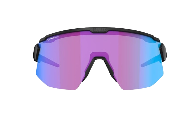 Sonnenbrille BLIZ Breeze Nano Optics| Nordic Light Begonia: Violet Blue