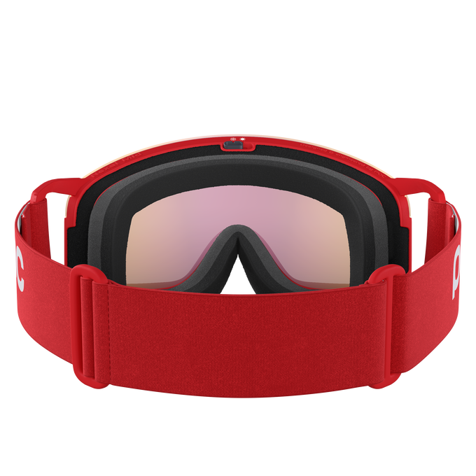 Goggles POC Nexal Mid Prismane Red/Partly Sunny Orange - 2025/26