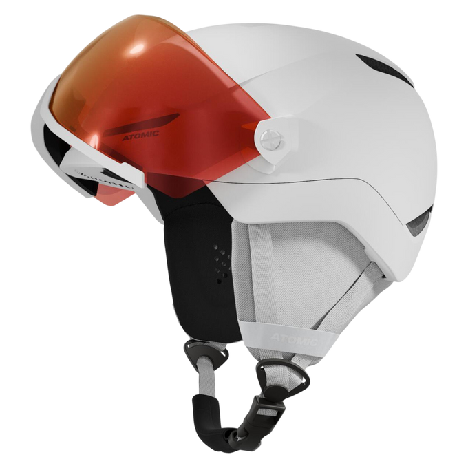 Skiing helmet Atomic Revent Visor JR White Heather - 2025/26