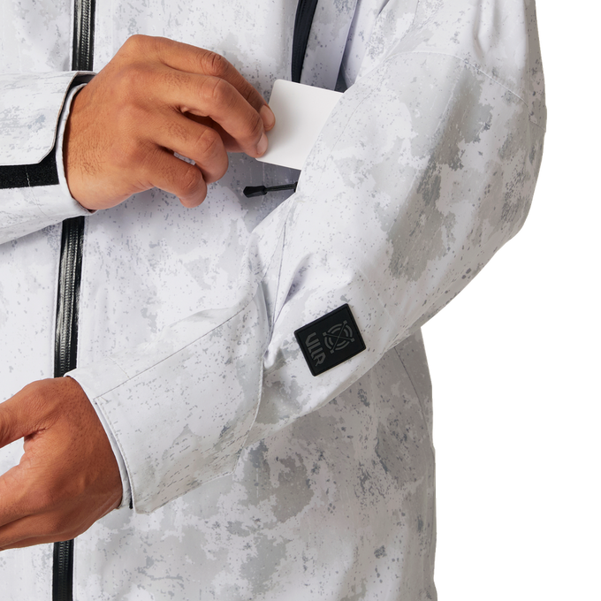 Ski jacket Helly Hansen Sogn Shell 2.0 Jacket Grey Fog Snow Camo Aop - 2024/25