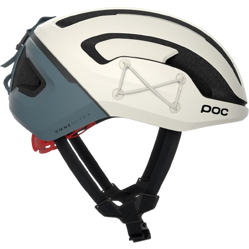 Fahrradhelm POC Omne Ultra MIPS Selentine Off-White/Calcite Blue Matt - 2024