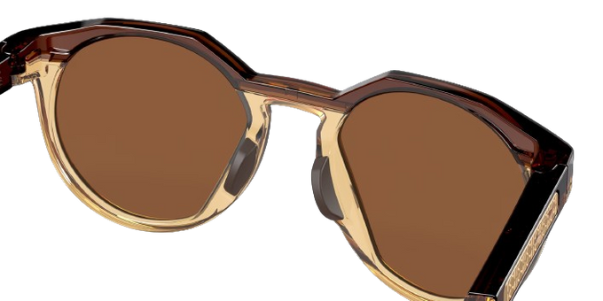 Sonnenbrille OAKLEY HSTN Kylian Mbappé Signature Series Prizm Tungsten Lenses / Dark Amber & Light Curry Frame