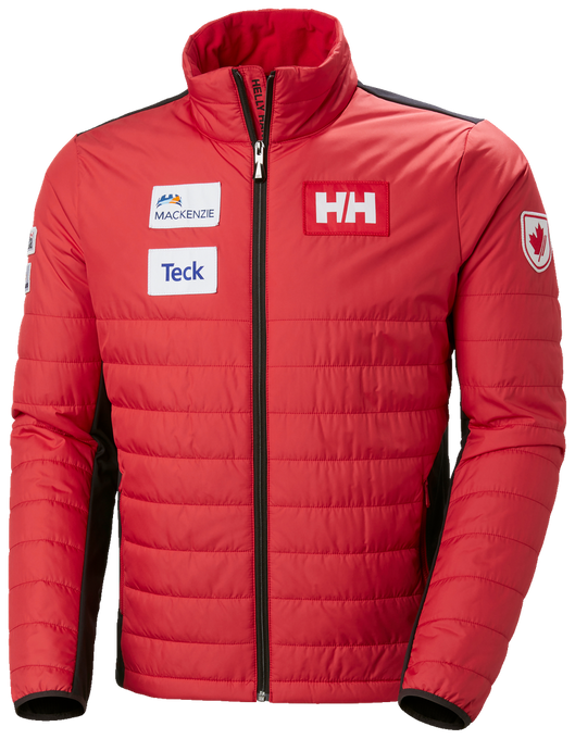 Daunenjacke Helly Hansen World Cup Insulator Jacket Red - 2023/24