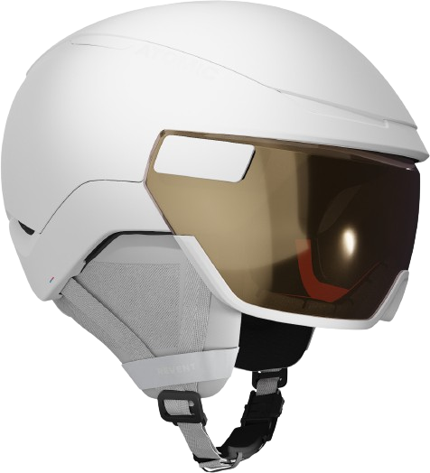 Skihelm Atomic Revent GT AMID Visor HD PHOTO White Heather - 2025/26