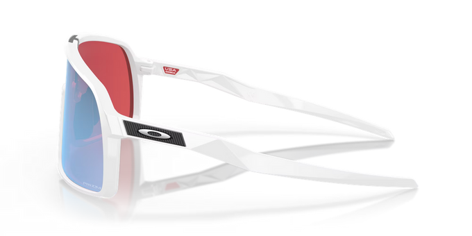 Sunglasses Oakley Sutro Polished White Frame/ Prizm Snow Sapphire Lenses - 2023
