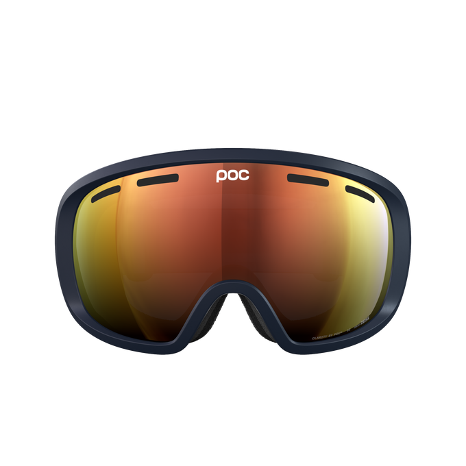 Skibrille POC Fovea Apatite Navy/Partly Sunny Orange - 2025/26