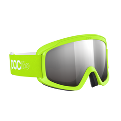 Goggles POC POCito Opsin Fluorescent Yellow/Green/Partly Sunny Silver - 2025/26