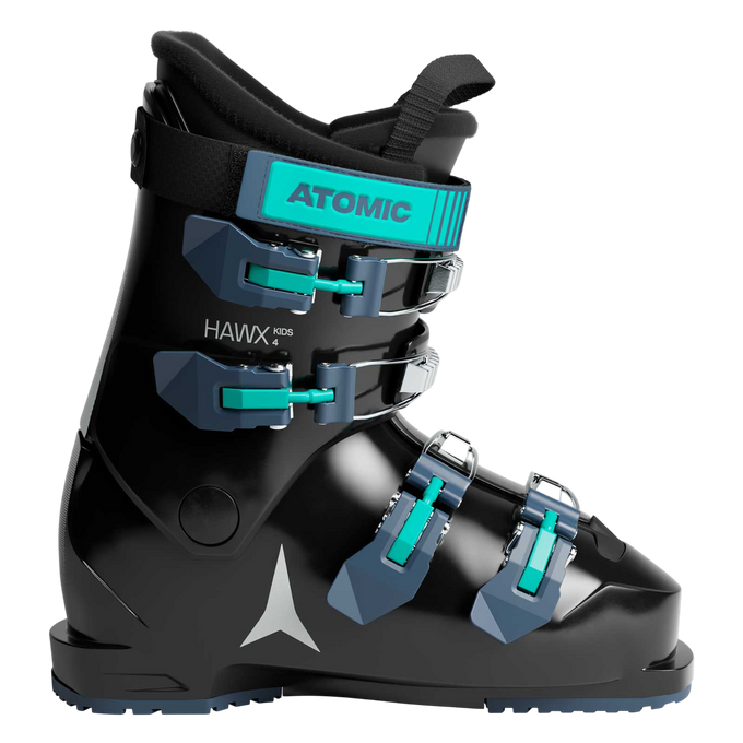 Skischuhe Atomic Hawx Kids 4 Black/Teal – 2025/26