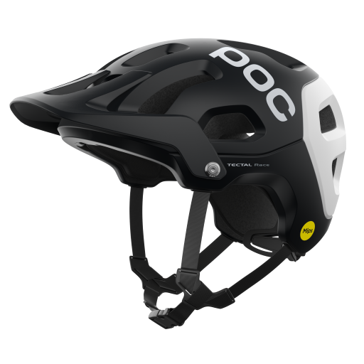 Bicycle helmet POC Tectal Race MIPS Uranium Black/Hydrogen White Matt 2025