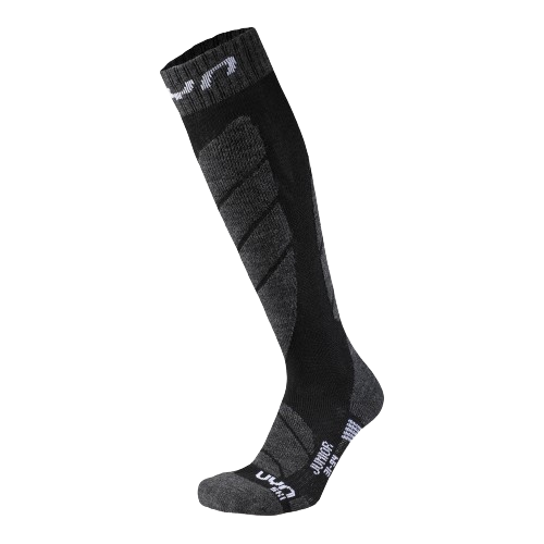 Skisocken UYN Junior Ski Socks Black - 2025/26
