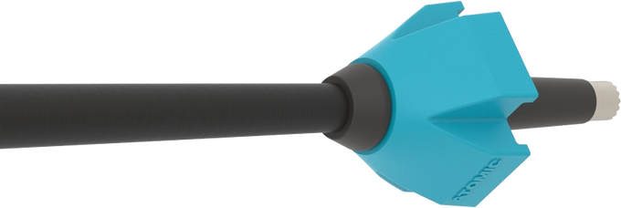 Skistöcke Atomic Redster X Carbon SQS Teal Blue – 2024/25